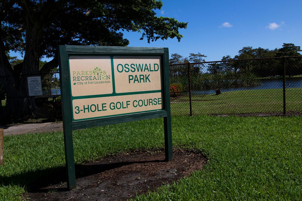 osswald 3 hole golf course oswald ozwald park