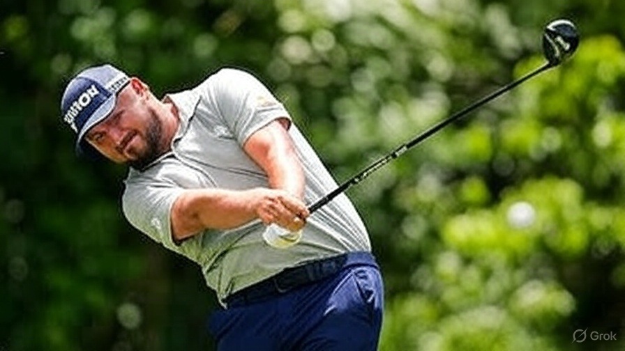 andrew-novak-golf Andrew Novak professional golfer on PGA Tours via Grok 3