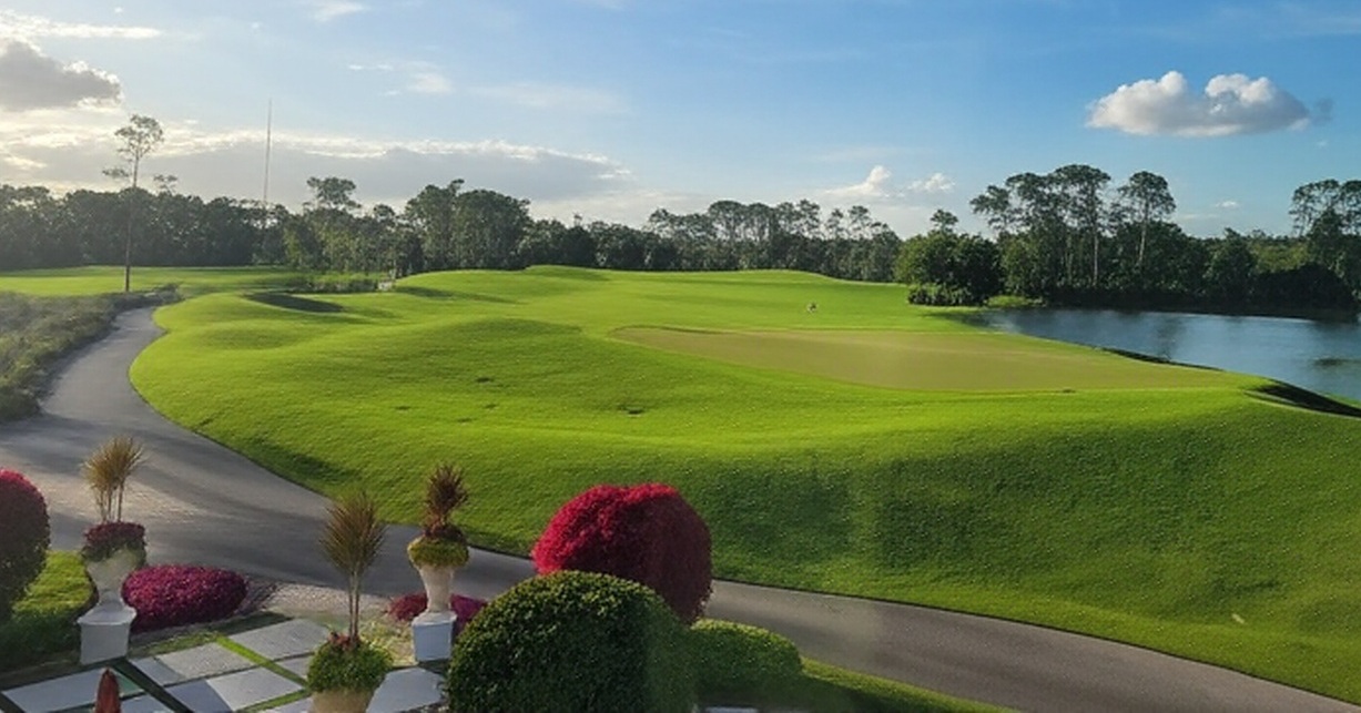 The Club at Mediterra in Naples Florida fairway view via Grok