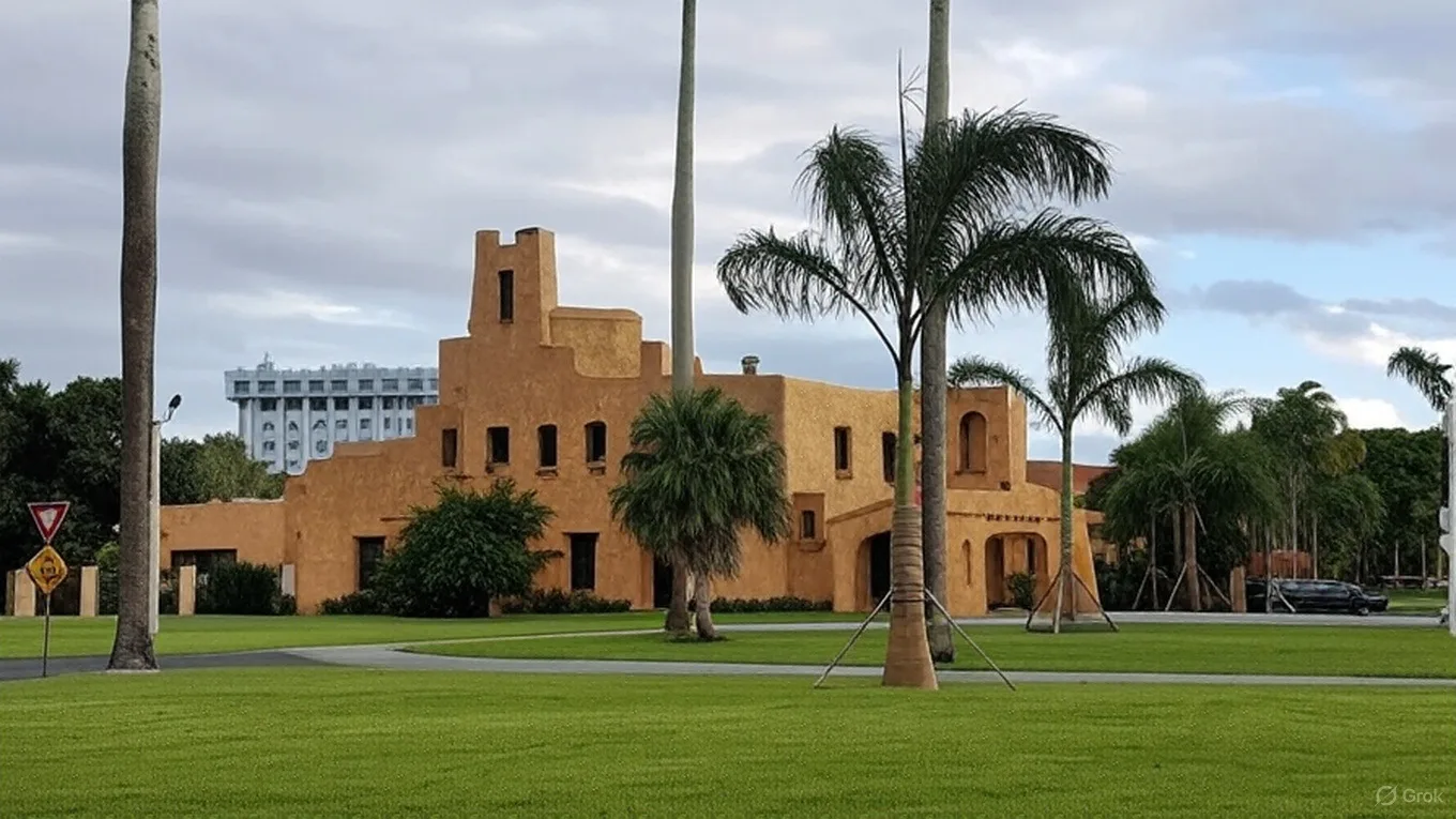 Miami Springs Golf and Country Club clubhouse via Grok