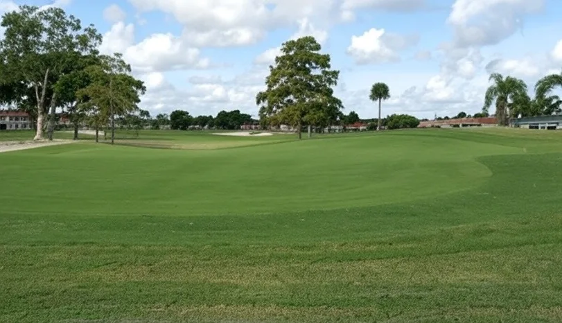 Kings Point Golf & Country Club in Delray Beach Florida view of fairway via Grok