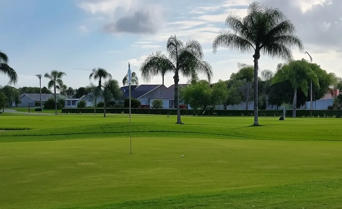 Cypress Lakes Golf Course in West Palm Beach Florida view of putting green