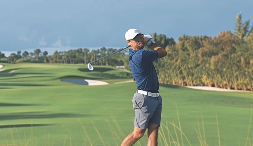 Emerald Dunes Country Club in West Palm Beach Florida view of golf course via Grok