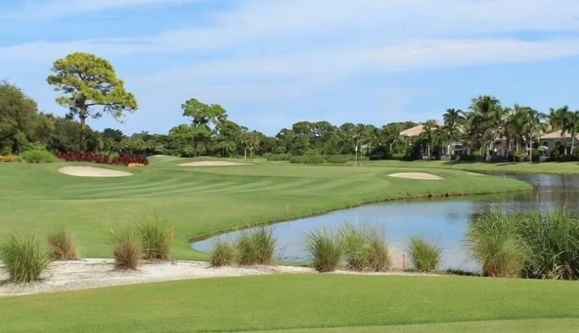 Frenchmans Reserve Country Club in Palm Beach Gardens Florida view of 11th green via Grok